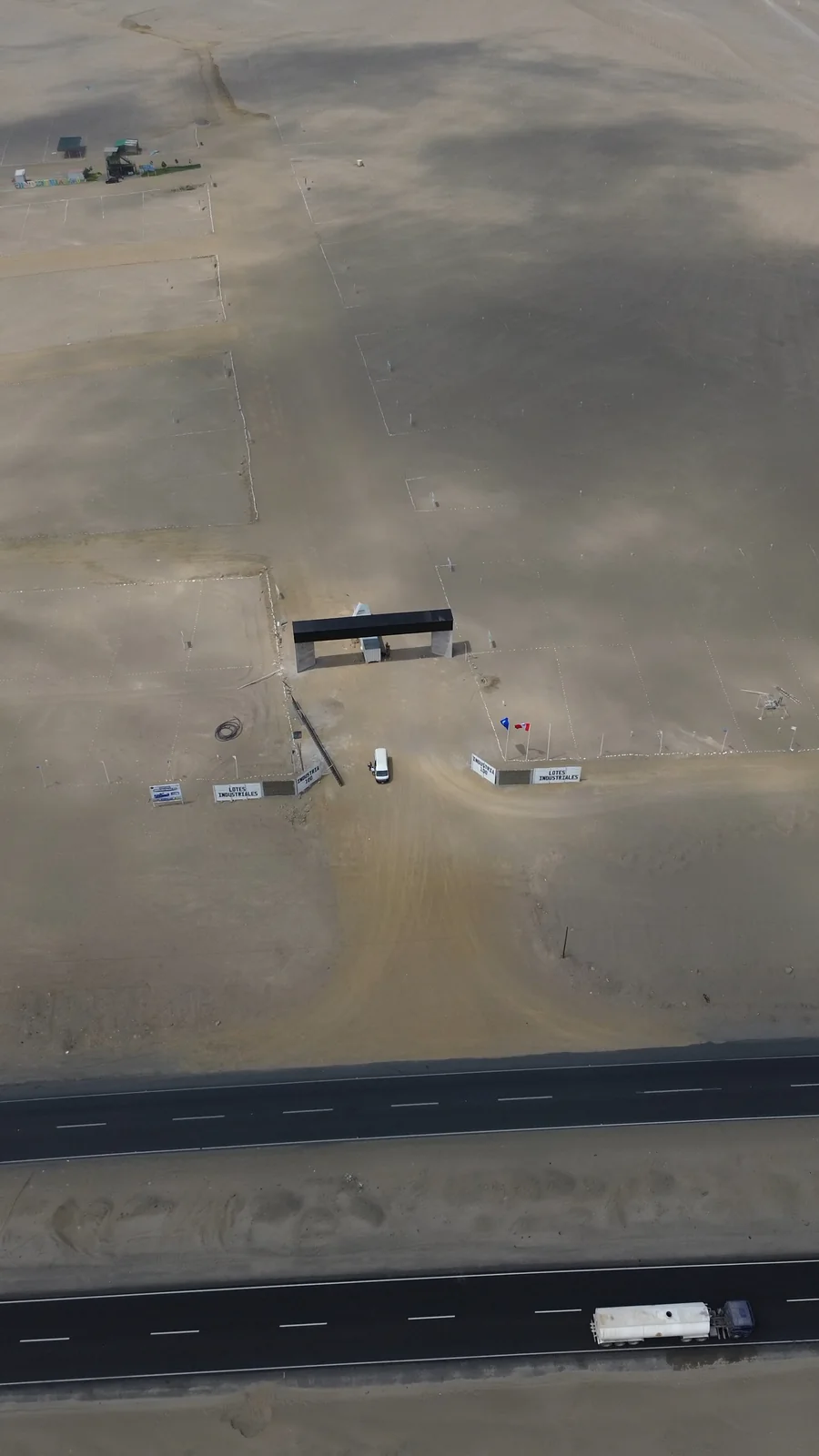 El ingreso desde el aire